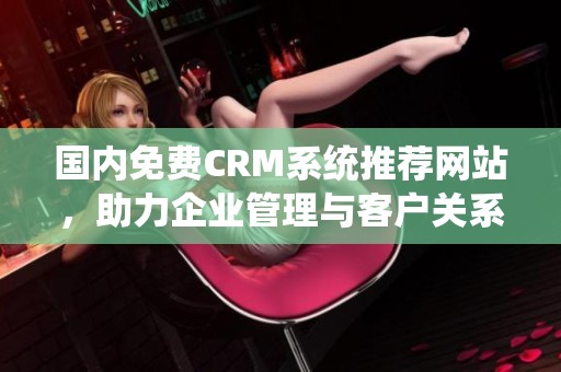 国内免费CRM系统推荐网站，助力企业管理与客户关系优化