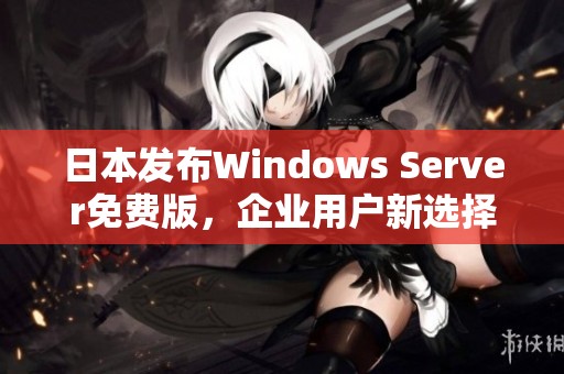 日本发布Windows Server免费版，企业用户新选择