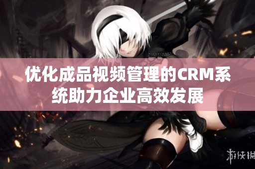 优化成品视频管理的CRM系统助力企业高效发展