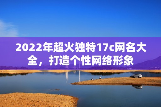 2022年超火独特17c网名大全，打造个性网络形象