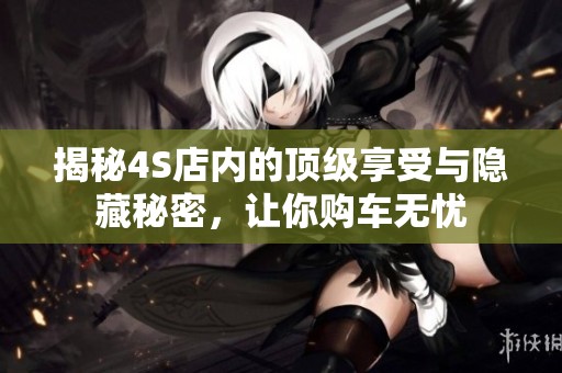 揭秘4S店内的顶级享受与隐藏秘密，让你购车无忧