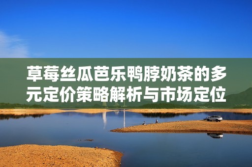 草莓丝瓜芭乐鸭脖奶茶的多元定价策略解析与市场定位分析