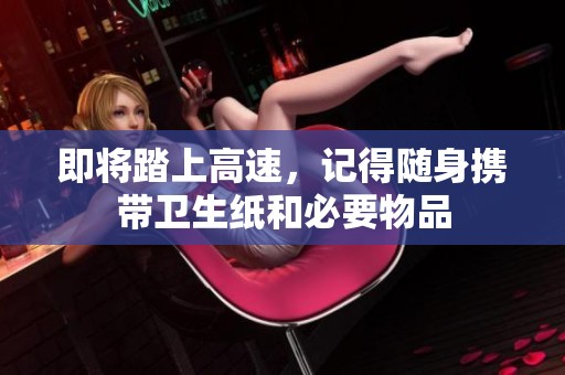 即将踏上高速，记得随身携带卫生纸和必要物品