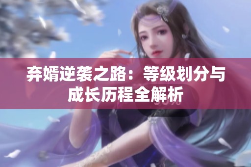 弃婿逆袭之路：等级划分与成长历程全解析