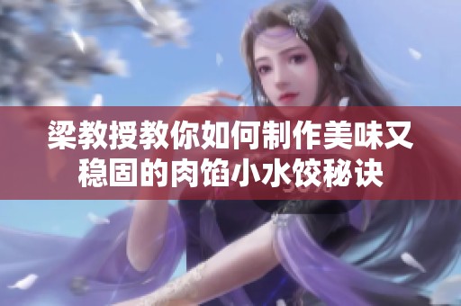 梁教授教你如何制作美味又稳固的肉馅小水饺秘诀
