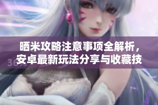 晒米攻略注意事项全解析，安卓最新玩法分享与收藏技巧