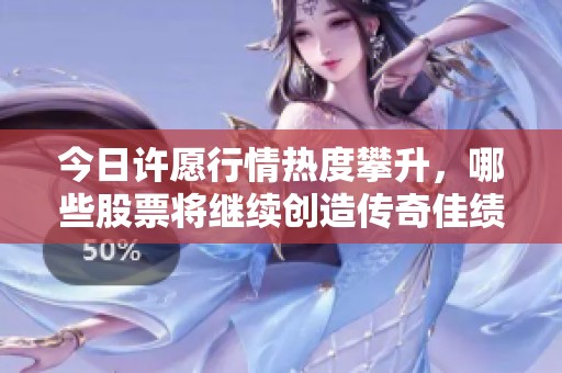 今日许愿行情热度攀升，哪些股票将继续创造传奇佳绩