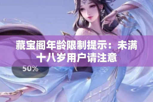 藏宝阁年龄限制提示：未满十八岁用户请注意