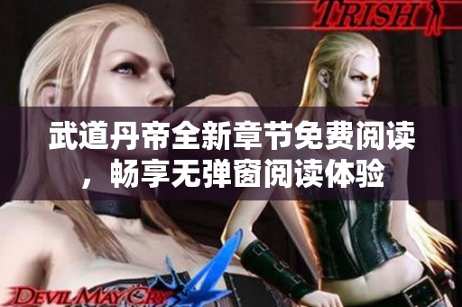 武道丹帝全新章节免费阅读，畅享无弹窗阅读体验