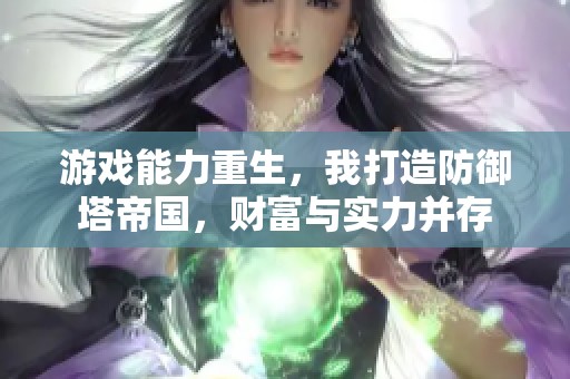 游戏能力重生，我打造防御塔帝国，财富与实力并存