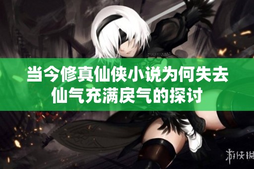 当今修真仙侠小说为何失去仙气充满戾气的探讨