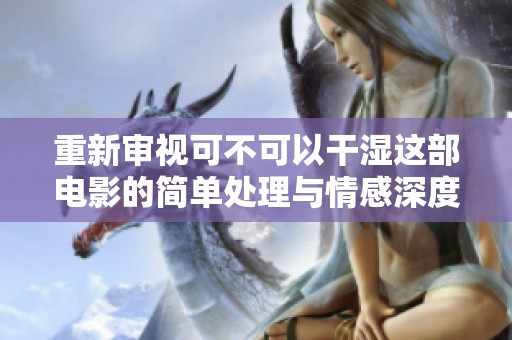 重新审视可不可以干湿这部电影的简单处理与情感深度