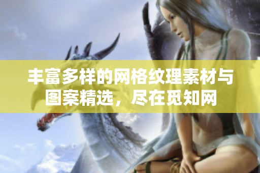 丰富多样的网格纹理素材与图案精选，尽在觅知网