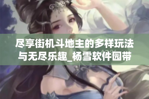 尽享街机斗地主的多样玩法与无尽乐趣_杨雪软件园带你体验