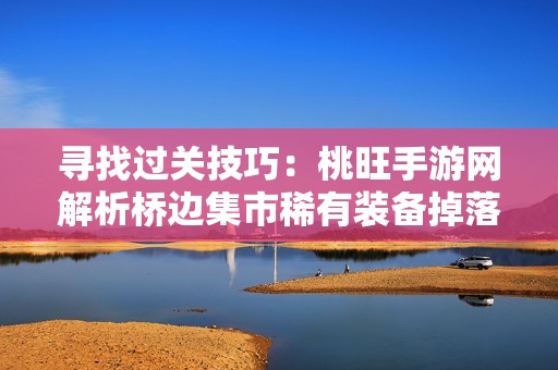 寻找过关技巧：桃旺手游网解析桥边集市稀有装备掉落秘籍