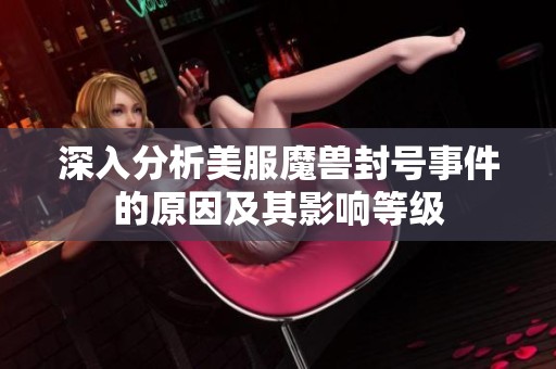 深入分析美服魔兽封号事件的原因及其影响等级