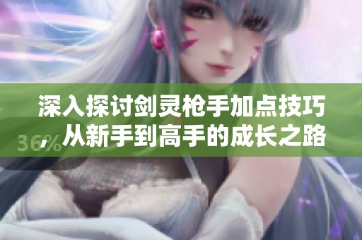 深入探讨剑灵枪手加点技巧，从新手到高手的成长之路