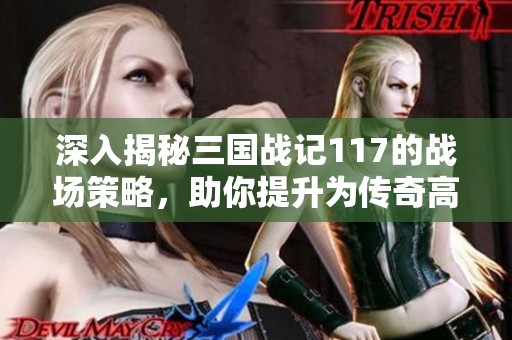 深入揭秘三国战记117的战场策略，助你提升为传奇高手
