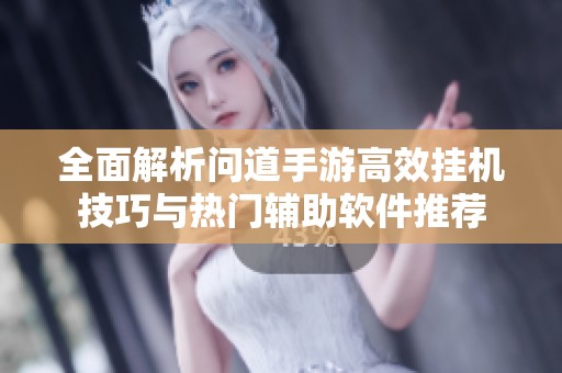 全面解析问道手游高效挂机技巧与热门辅助软件推荐