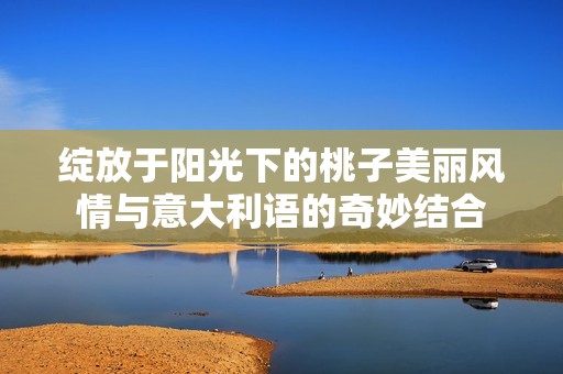 绽放于阳光下的桃子美丽风情与意大利语的奇妙结合