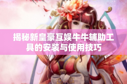 揭秘新皇豪互娱牛牛辅助工具的安装与使用技巧