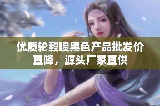 优质轮毂喷黑色产品批发价直降，源头厂家直供