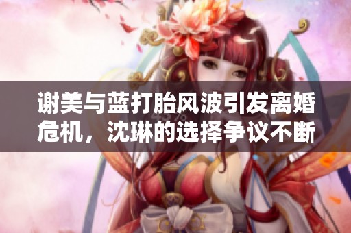 谢美与蓝打胎风波引发离婚危机，沈琳的选择争议不断