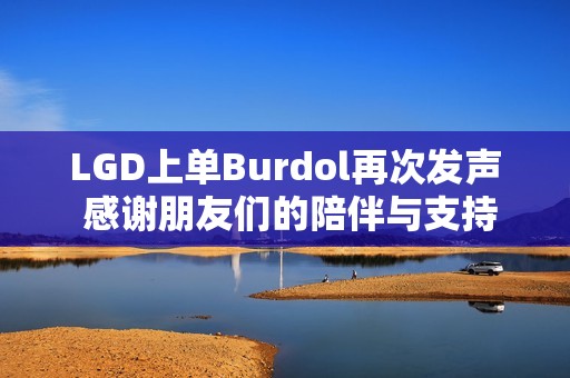 LGD上单Burdol再次发声 感谢朋友们的陪伴与支持